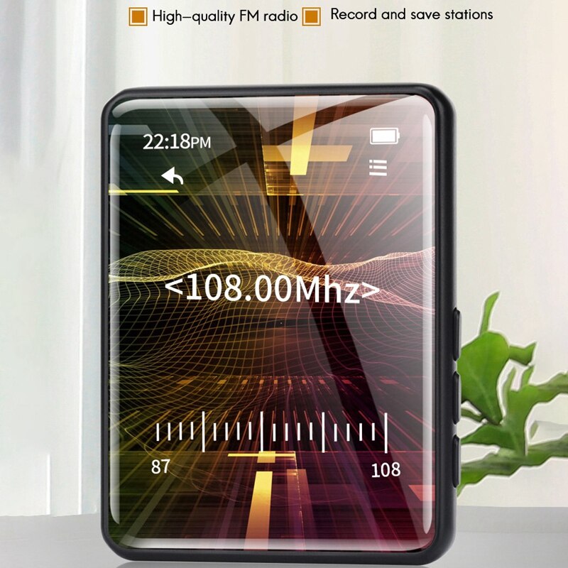 Full Sn Bluetooth MP3 Walkman Student Version MP4 Small Bluetooth External Music Player MP5 Portable Press 4GB