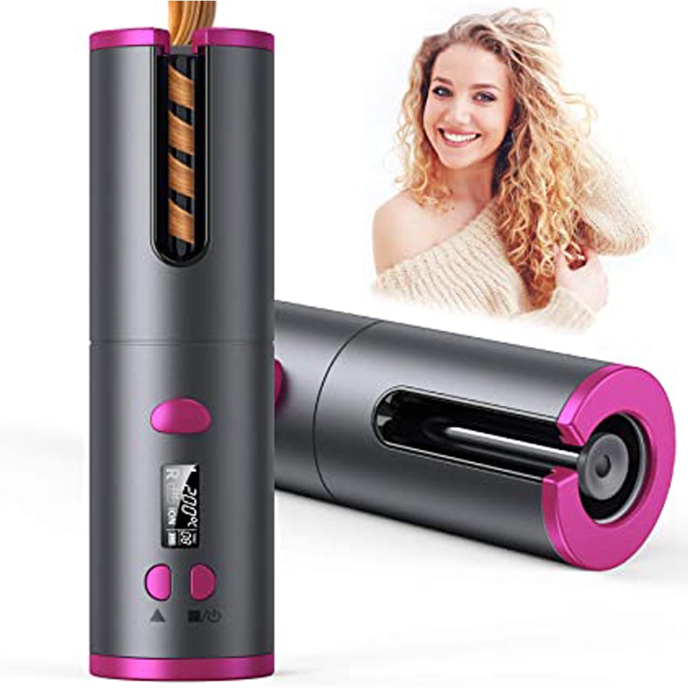 Automatic wireless curling iron portable wireless USB charging curling iron beach wave perm wand air curling iron