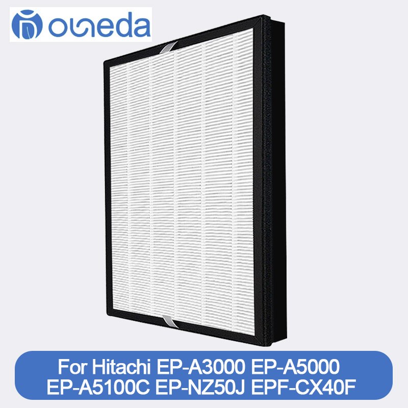 Replacement Hitachi air purifier HEPA Filter Activated carbon deodorizing filter EP-A3000 EP-A5000 EP-A5100C EP-NZ50J EPF-CX40F