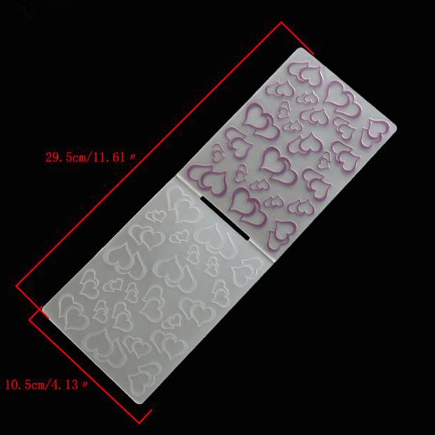 Flower Plastic Embossing Folder For Scrapbooking DIY Paper Card Photo Album Plastic Template Stamp Card Making Decor