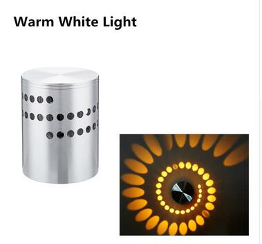 3W RGB Led plafond verlichting restaurant ktv gangpad woonkamer balkon lamp moderne led verlichting voor home decoration armatuur: warm  white