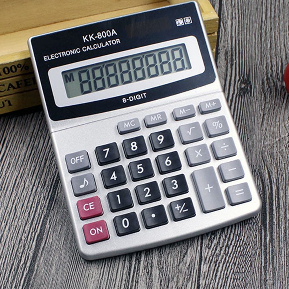 ANENG Big Buttons Office Calculator Large Computer Keys Muti-function Computer Battery Calculator