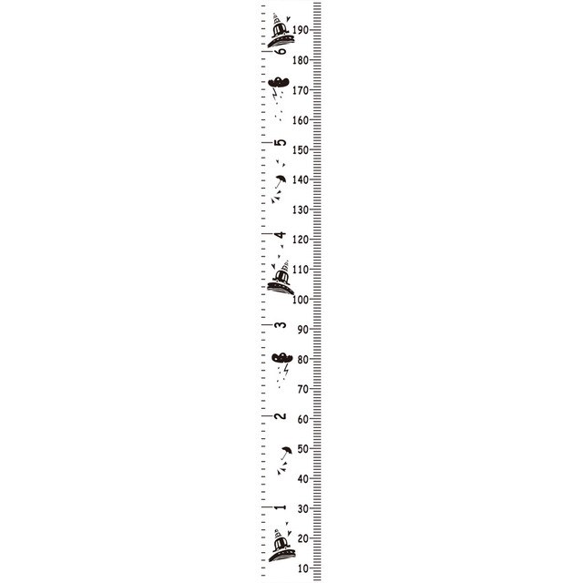 Requisiten Holz Wand Hängen Baby Höhe Messen Lineal Wand Aufkleber Baby Kind Kinder Wachstum Diagramm für Schlafzimmer Dekoration: 5