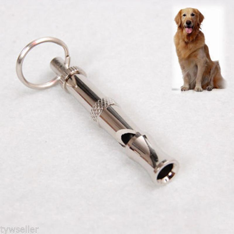 Dog Training Whistle Ultrasone Supersonic Sound Pitch Rustig Trainning Fluitjes Kat Hond Training Gehoorzaamheid Metalen Fluitje Tool
