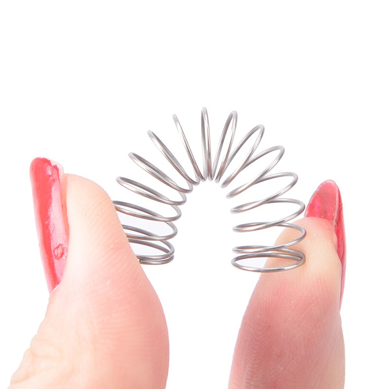 Válvula de pistón de trompeta de , accesorios de resorte, pieza de sustitución, resorte de trompeta, piezas de instrumentos de viento de madera, 3 uds.