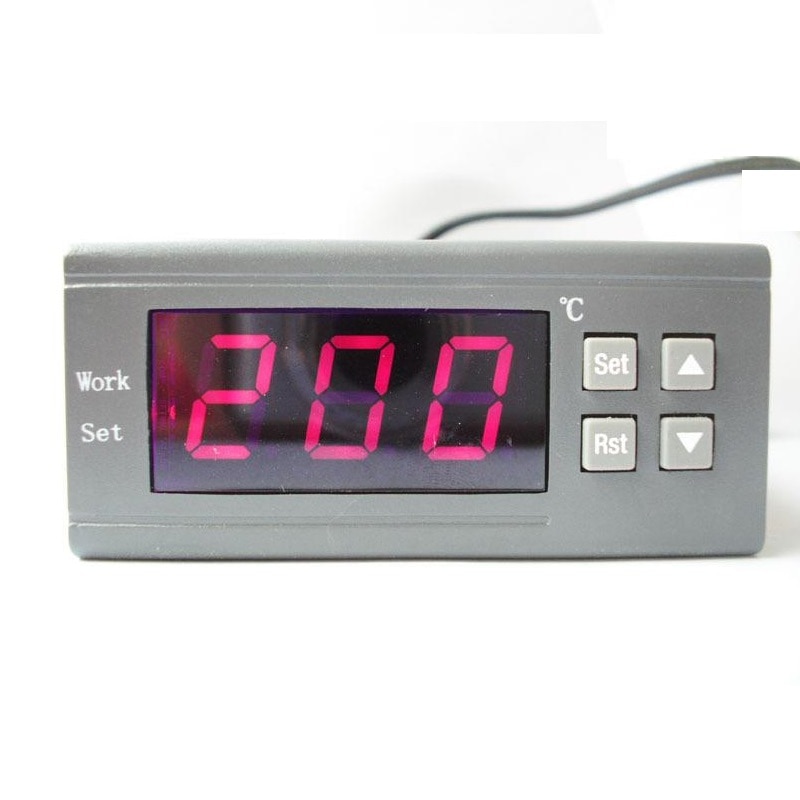 WH7016D 220 V/110 V 24 V/12 V 10A 30A LCD Ove hoge temperatuur elektronische temperatuurregelaar -30-C tot 300-C/-22-F-572-F