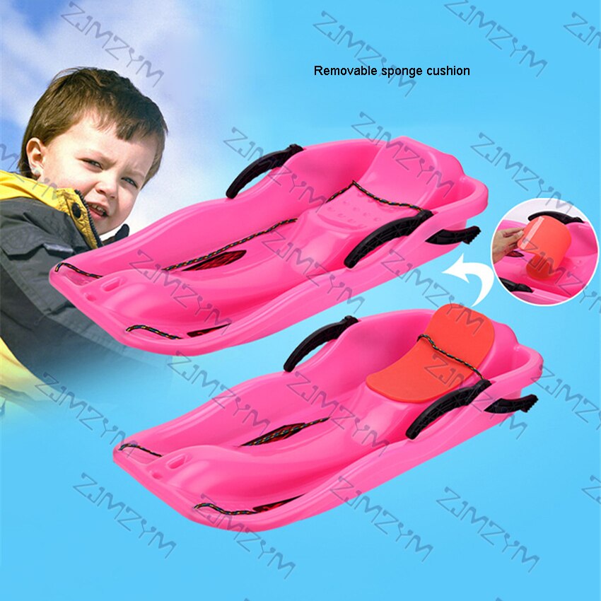 JK1225P Volwassen Plastic Zand Gras Boord Outdoor Verlengd Verdikte Antislip Snowboarden Hdpe Slee Kinderen Snowboard