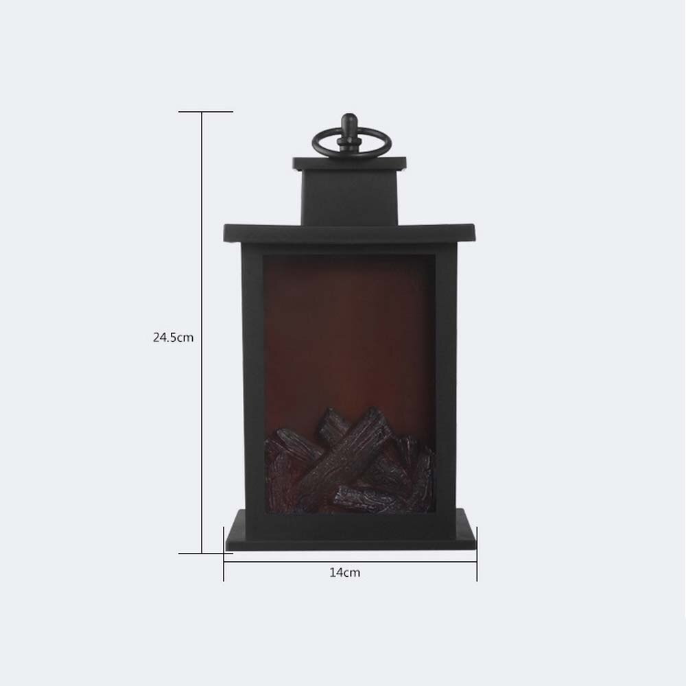 Chimenea LED luz simulación de quemadura lámpara de jardín Durable hogar exterior decorativo para jardín césped dormitorio terraza Decoración