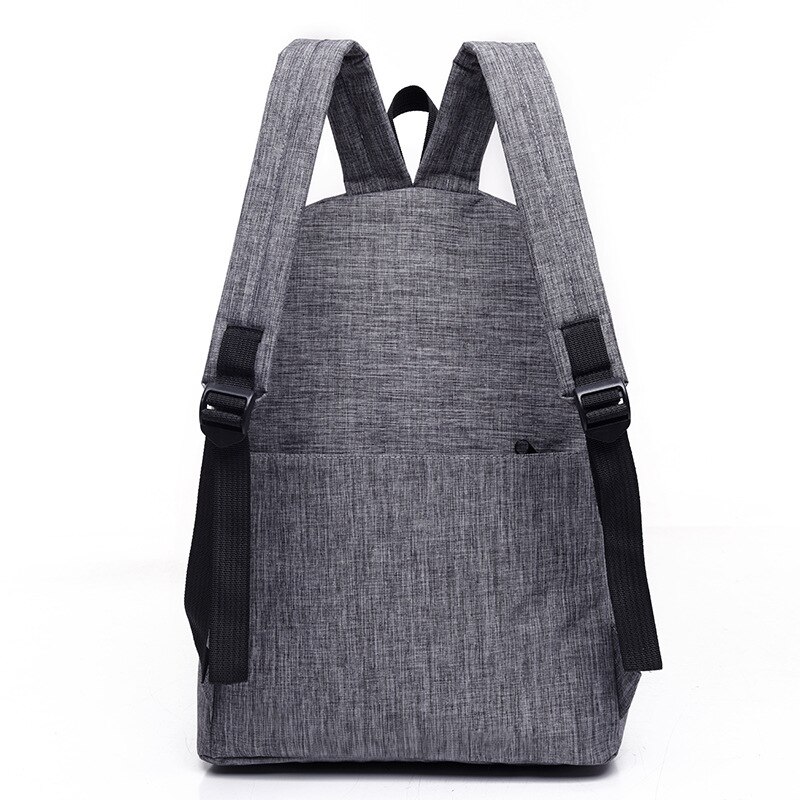 Canvas Schooltassen Voor Tiener Jongen Meisjes Reizen Rugzakken Student Schooltas Mannen Vrouwen Rugzak Laptop Tas WBS500-3