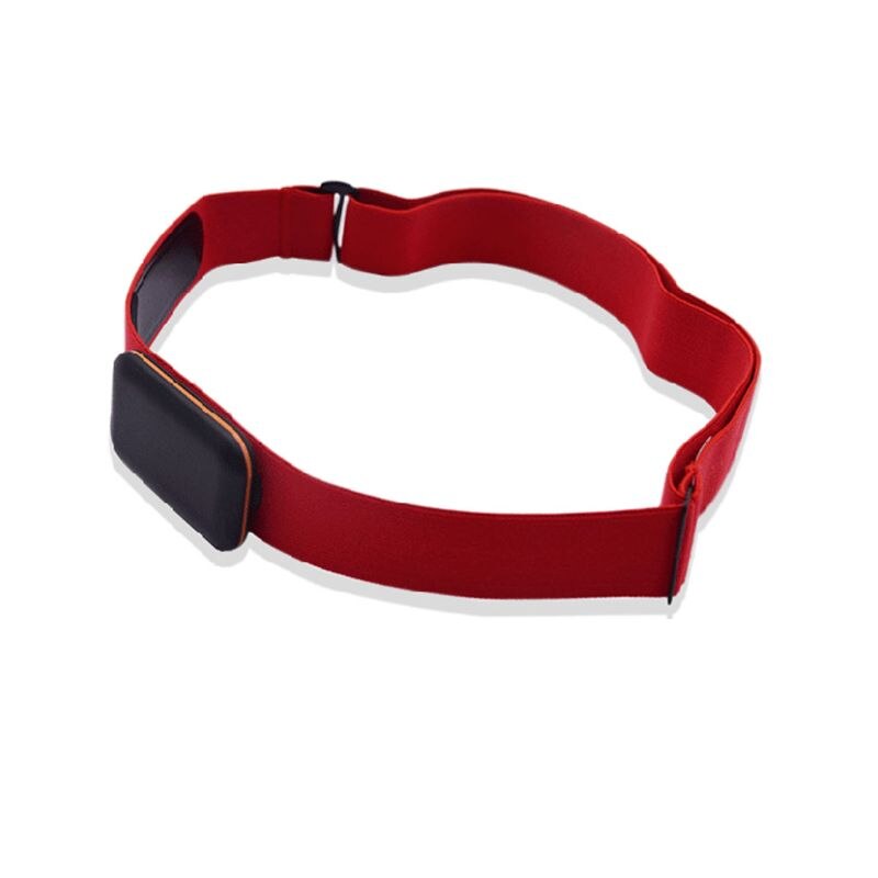 Adjustable Heart Rate Monitor Waterproof Bluetooth Control Soft Chest Strap Part: Red