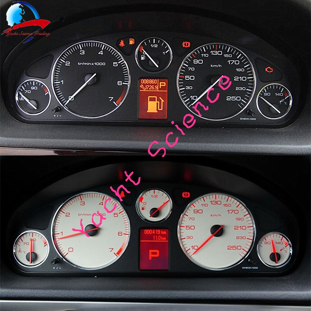 Instrument Cluster Replacement Car Lcd Screen Monitor for Peugeot 407 407SW Coupe VDO Dashboard Cluster Display A2C53119649