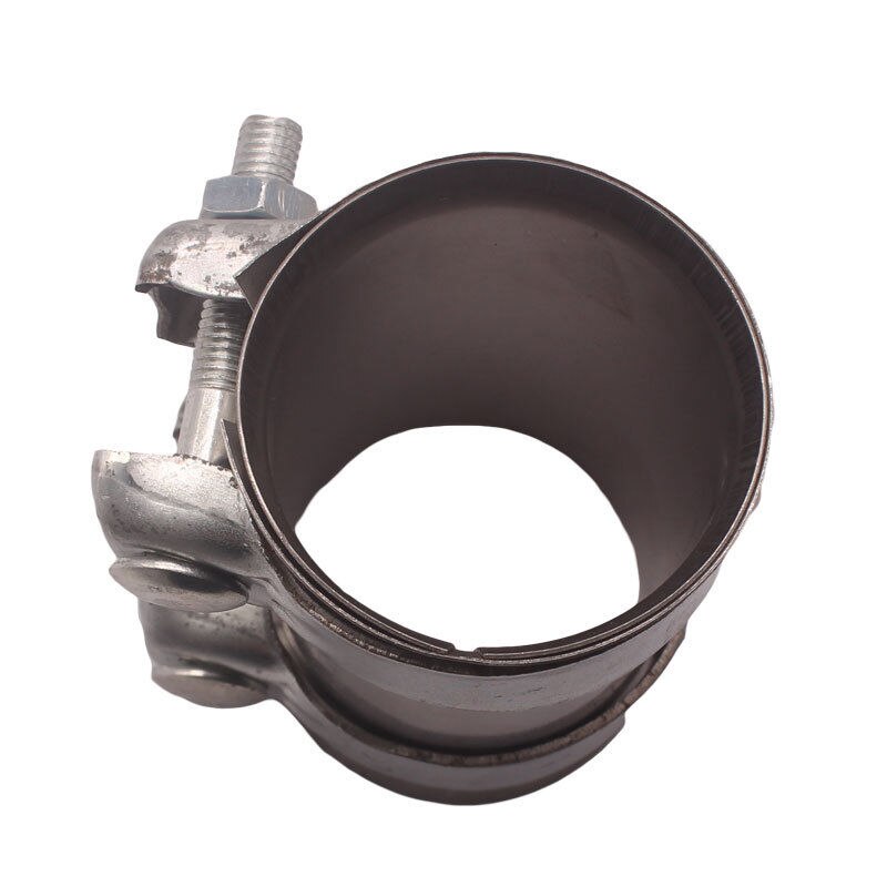 2x 2.5 " 64mm avgasrörskoppling kraftig hylsa klämma rör adapter skarv