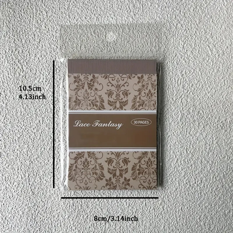 30 pièces, Style Vintage noir et blanc dentelle autocollants livre bricolage Journal indésirable Journal décoration Collage PET autocollant Album Scrapbooking