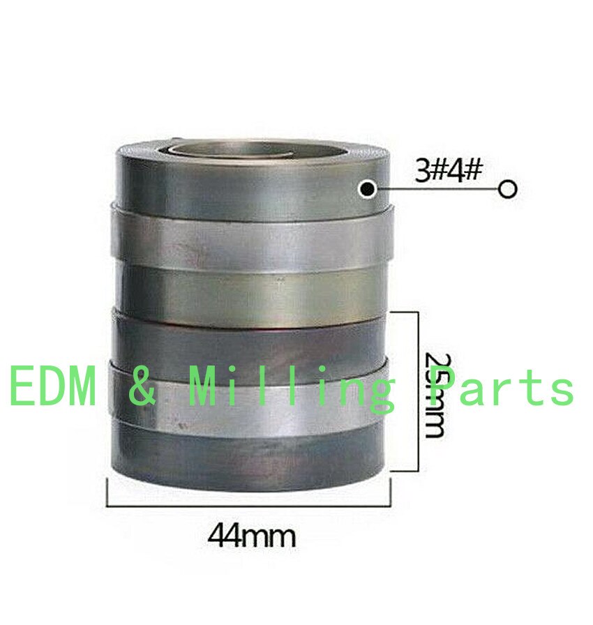 2 pezzi fresatrice CNC parte- orologio (penna d'oca) molla 25mm di larghezza R-8 per la parte del mulino ponte