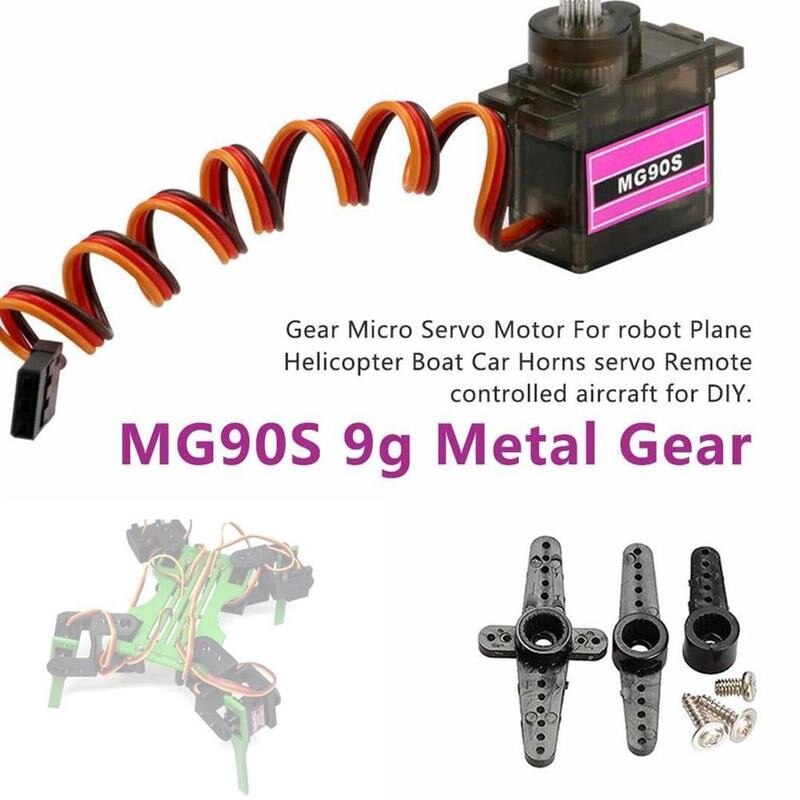 Mg90s Metall Getriebe Servo 450 Elektrische Gerade Dreh Disc Servo Fest-flügel Fernbedienung Flugzeug Airline Schiff Modell Zubehör