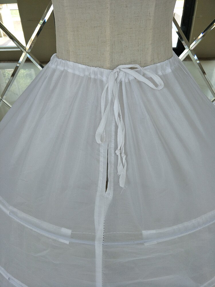 Ball Gown Wedding Petticoat Bridal Underskirt Crinoline 8 Hoop Tulle Puffy Undergarment Slip Wedding Dress Quinceanera Accessory