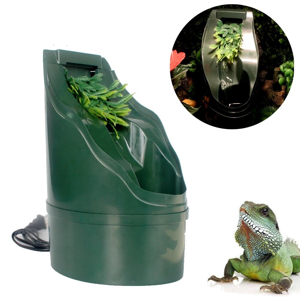 Fontaine à eau pour boire des Reptiles, filtre à alimentation automatique, accessoires de Terrarium amphibie, Brunnen