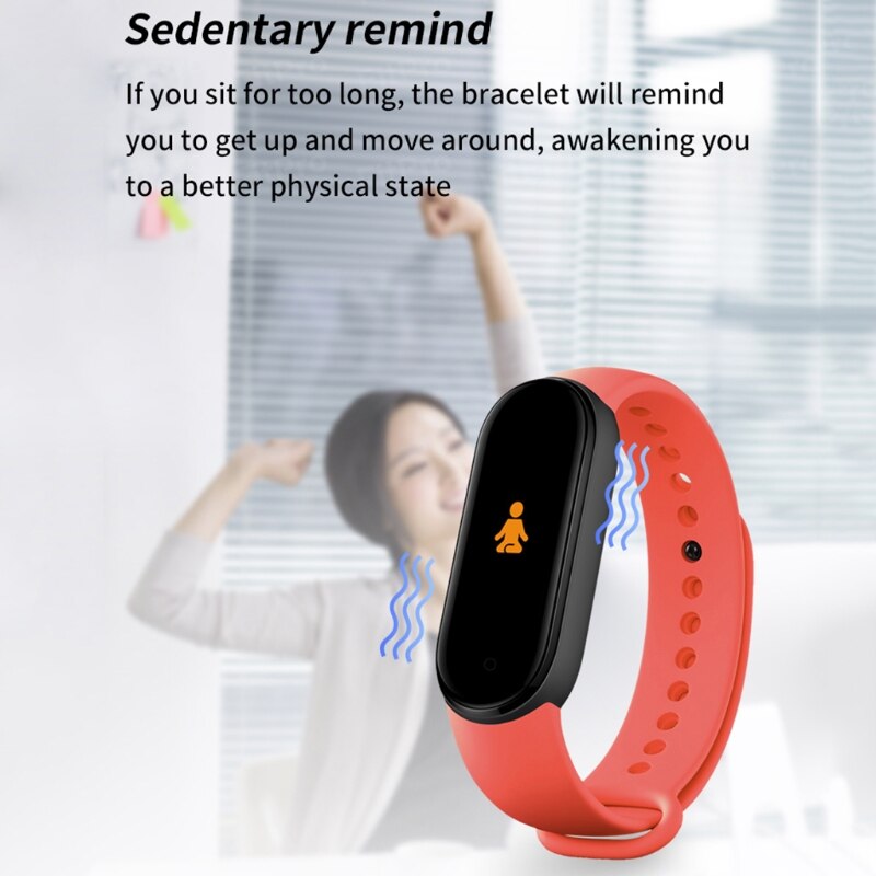 M5 Smart Uhr Männer Frauen Herz Rate Monitor Blutdruck Fitness Tracker Smartwatch Band 5 Sport Uhr