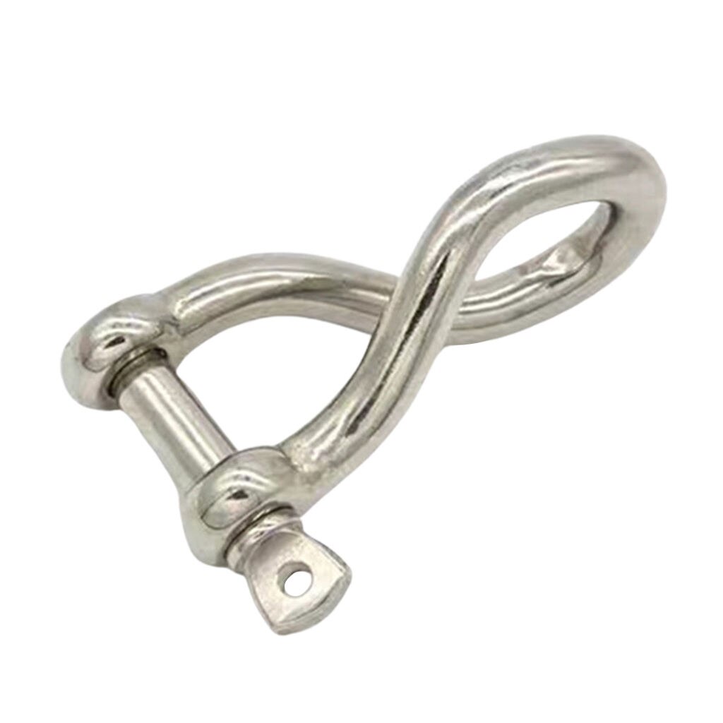 316 Stainless Steel TWIST SHACKLE Chain Shackle Rigging Fastener 10MM