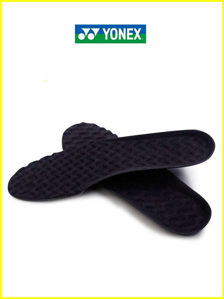Yonex badminton sportsulor halkfria ventilerande stötdämpning förtjockning innersulor för män och kvinnor: S (22-24cm)