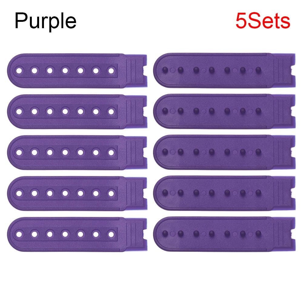 Accessoires Baseball Cap Clip Strap Snapback Extender Bandjes Gesp Hoeden Reparatie Bevestigingsmiddelen Snapback Strap Vervanging: Purple-