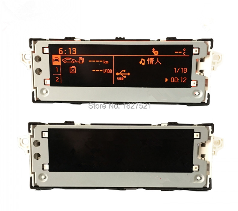 Originele 6 Pin Rood Screen Monitor Ondersteuning Display Voor Peugeot 301 308 408 508 Citroen C4L