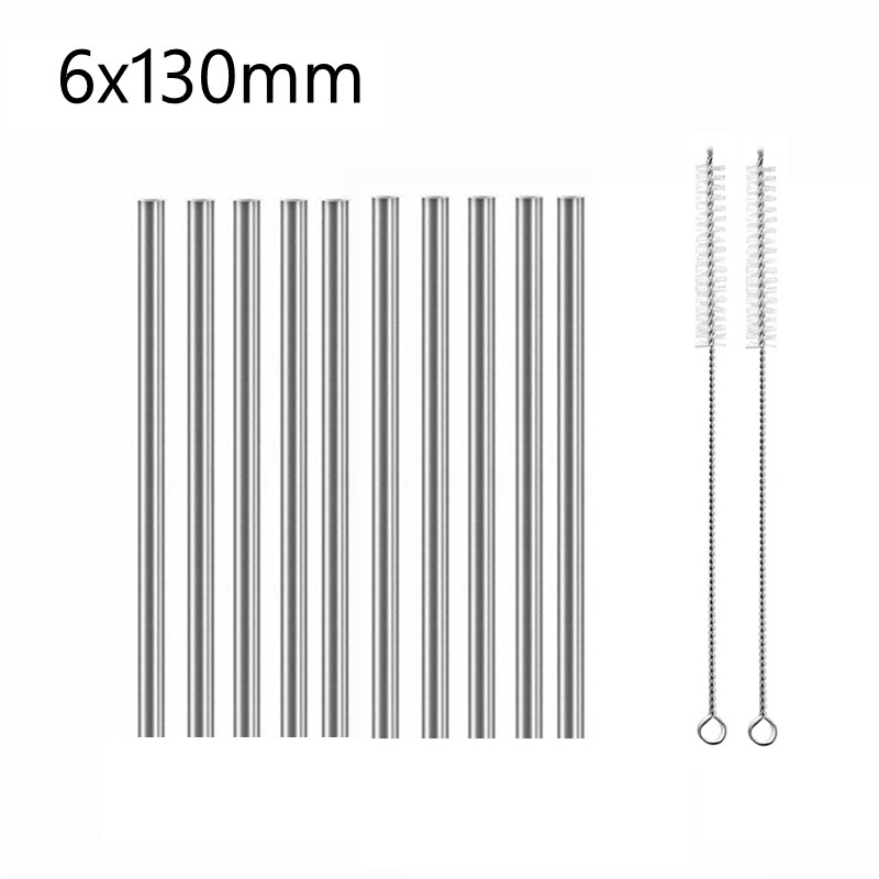 10 Pack Reusable Metal Straws 5 Inch Short Drinking Cocktails Straw 304 Stainless Steel Kids Drinking Straw for Kid Travel Bar: Navy Blue