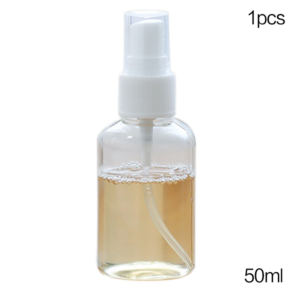 Liten sprayflaske klar plast parfyme tom sprøyteflaske til reise sminke skjønnhet  j99 butikk: 1 stk -50ml