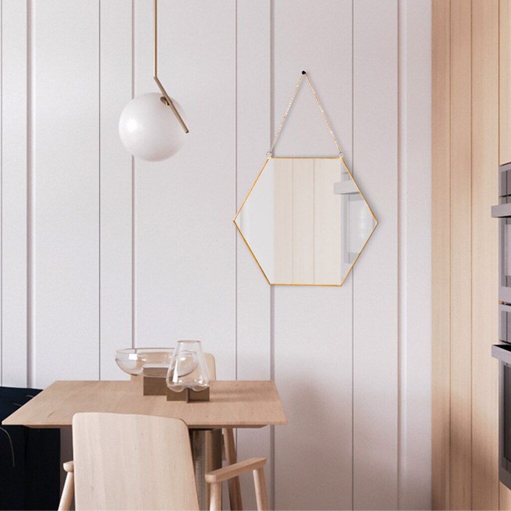 Meisjes Kleedkamer Make-Up Spiegel Hollywood Stijl Kaptafel Muur Spiegel