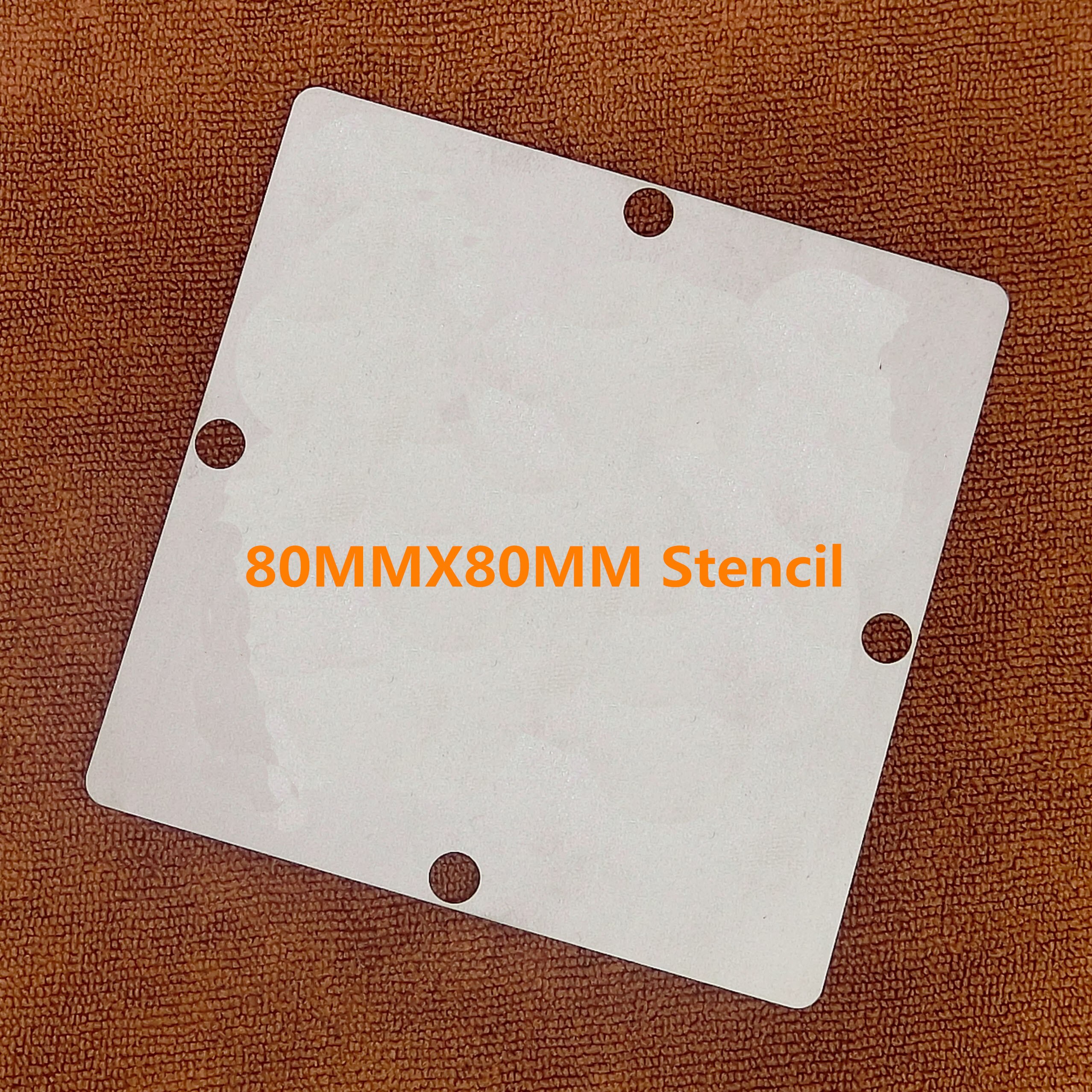 BGA Stencil Template - GA104 Series - 80x80mm & 90x90mm - Direct Heating - for Electronics Repair