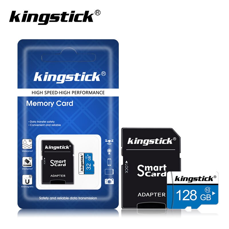 Geheugenkaart 16Gb/32Gb/64Gb Flash Card Memory Microsd Tf/Sd Micro Sd Class10 a1