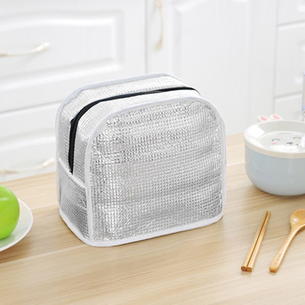 Funda de transporte de dibujos animados de Picnic con aislamiento, bolsa térmica portátil para almuerzo, bolsa Bento, bolsa de poliéster para almuerzo, bolsas de almacenamiento de alimentos
