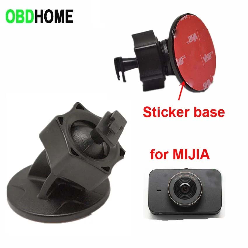 Mini 3M Lijm Beugel Voor Mijia 1S Rijden Recorder Dvr Gps Opknoping Rack Plastic Plank Auto Dash Camera traceless Lijm Base Holder