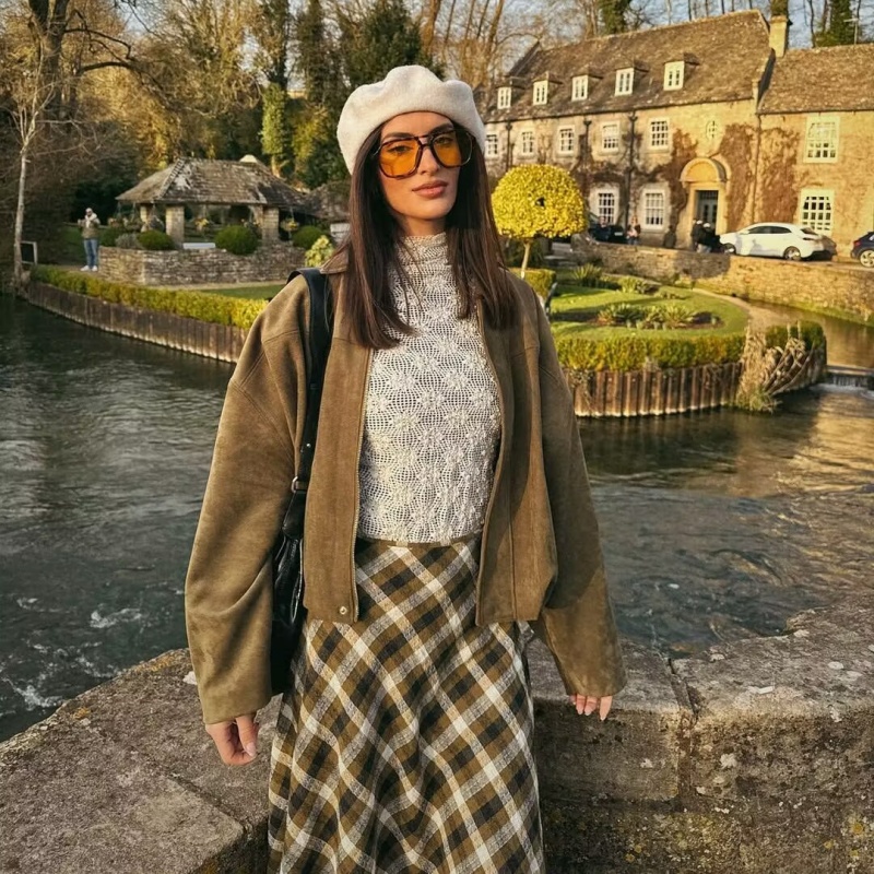 Herbst Und Winter Frau Bomber Jacke Neue Wildleder Material Reißverschluss Lokomotive Outwears hoch Straße Elegante schick Für Frau