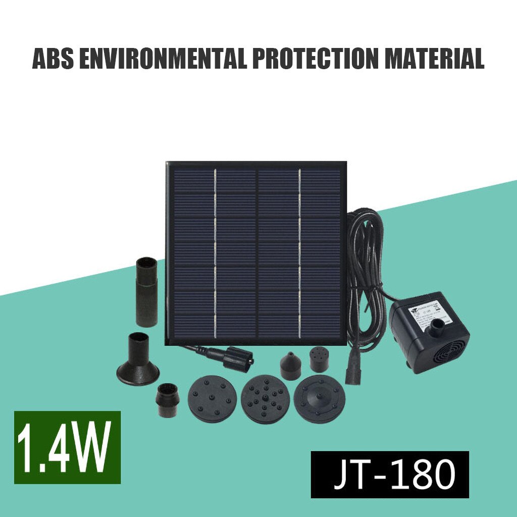 Solar Fountain- Small Pool Swimming Pool Courtyard Garden Outdoor Fountain Garden accessories solar Fountain decoration#YL10