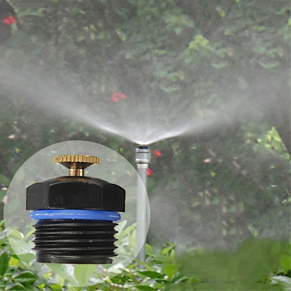 Adjustable Garden Sprinklers Plastic Sprinkler Head Garden Tool Spray Misting Nozzle Drip Irrigation Agriculture Sprayers Nozzle