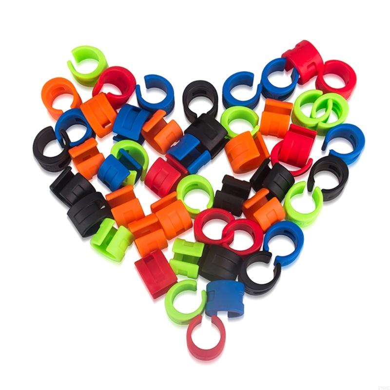 P88E 4 pezzi protezione fodero orizzontale per biciclette protezione telaio bici protezione pad protezioni in gomma anelli