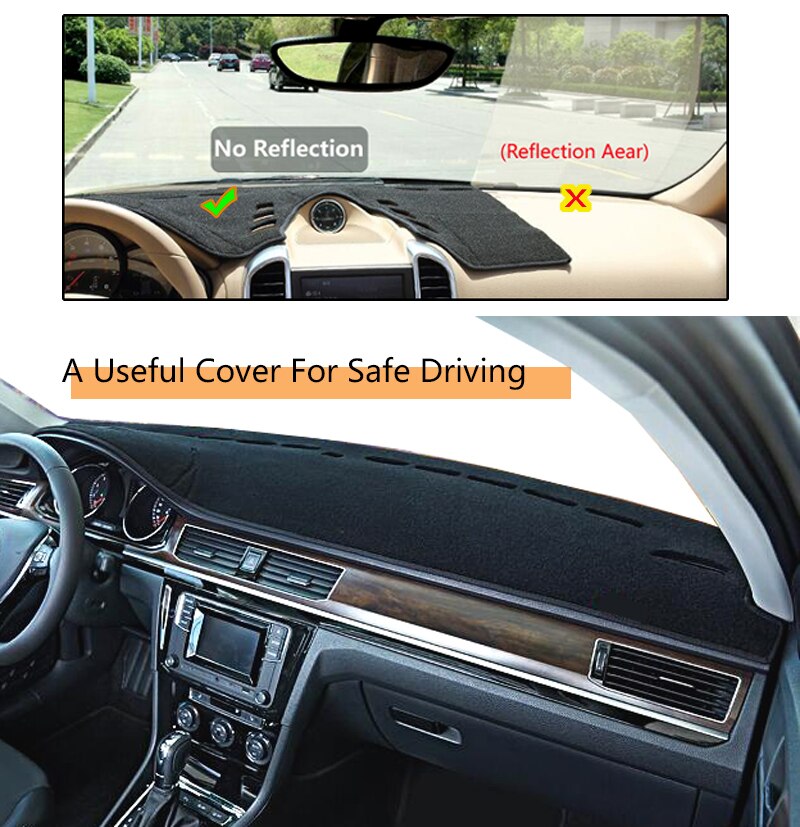 Car Dash Cover Mat Dashmat Dashboard Cover For Subaru XV Impreza Crosstrek -
