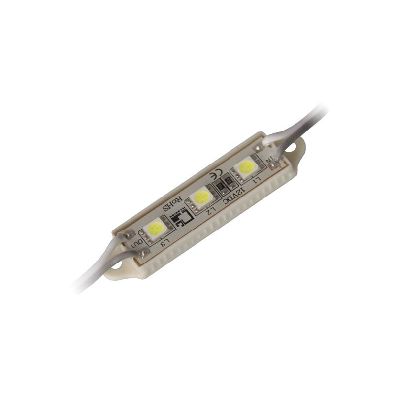 100X waterproof IP65 5050 led module Red green blue white available