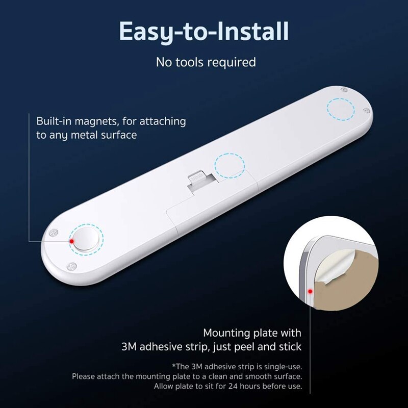 60 LED Closet Lights, Touchable Light Bar Under Cabinet Lighting, Suitable for Wardrobe,Kitchen,Bedroom Night Light