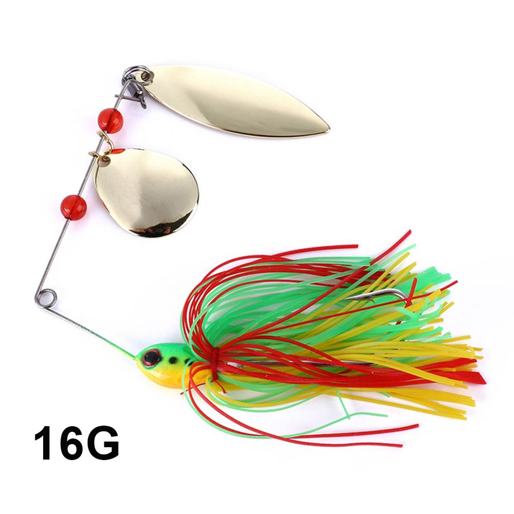5pcs Spinner Bait Metal Lure Hard Fishing Lure Spinner Lure Spinnerbait Pike Swivel Fish Tackle Wobbler Fishing Accessories