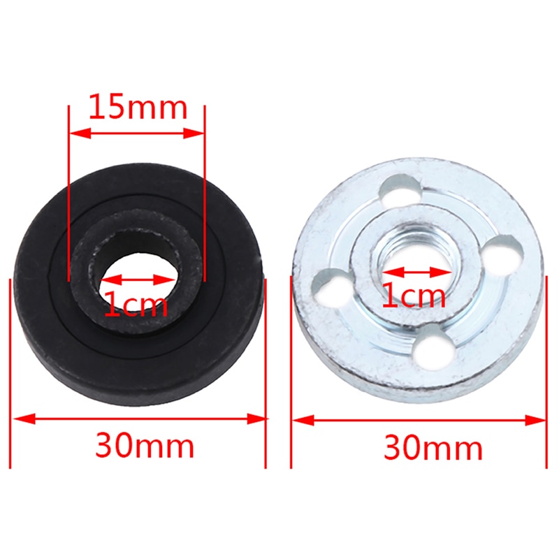 2PCS/Set Angle Grinder Replacement Part Inner Outer Flange Set Fits For Makita 9523 Angle Grinder Motor Rotor