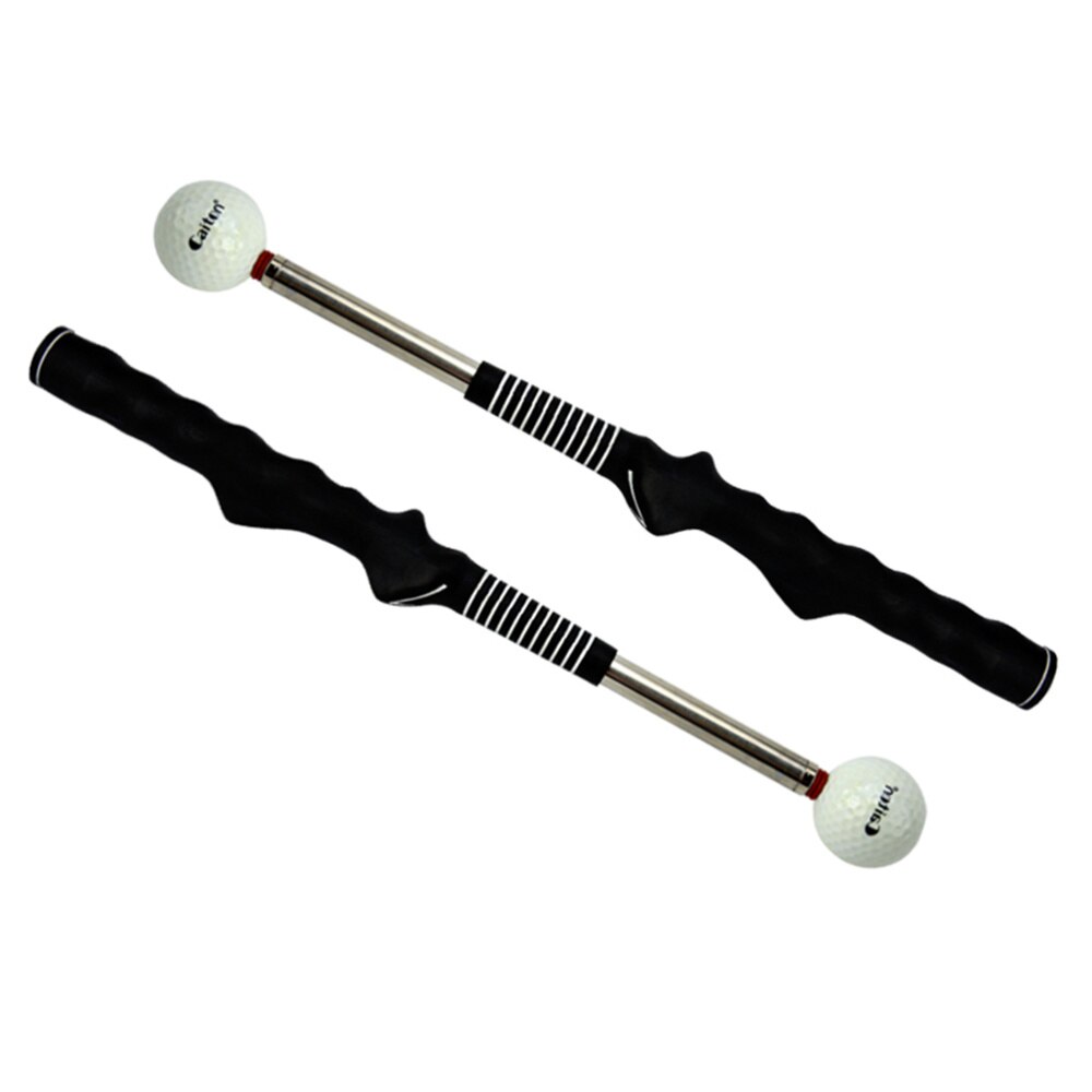 Golf Telescopic Swing Rod Stick Golf Warm Up Practice Training Aid for Tempo Grip Strength