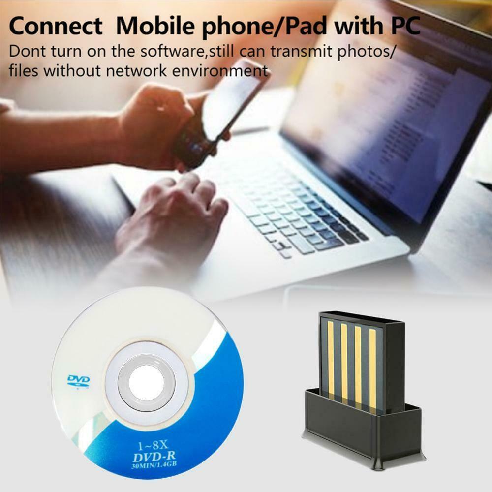 USB 5.0 Bluetooth Adapter kabellos Dongle Für PC Laptop Computer Schreibtisch Fenster