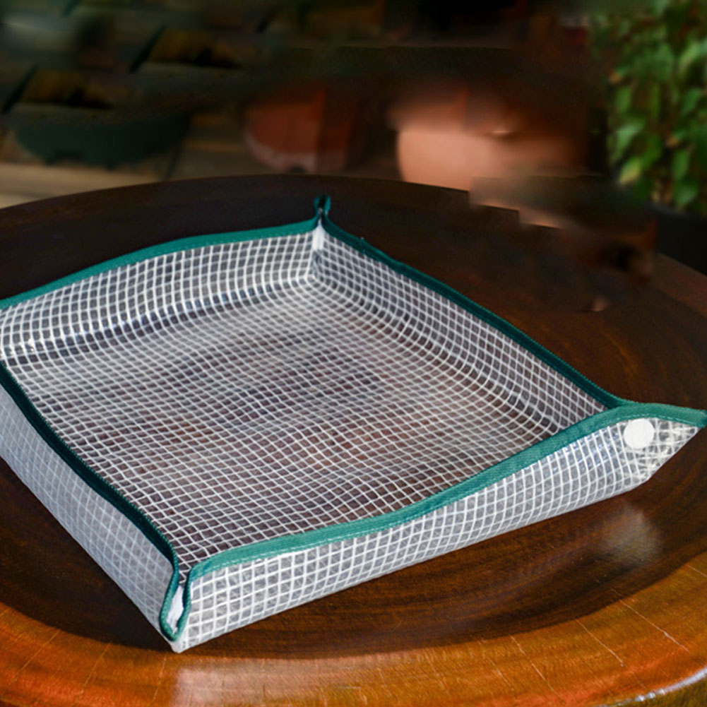Garden Plant Mat Operation Pad Green Plant Balcony PE Gardening Mat Home Foldable Planting Waterproof Flower Mat Garden Supplies
