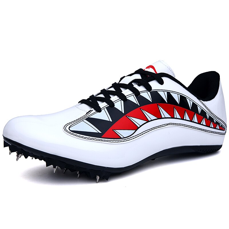 Primavera otoño pista Zapatos hombre Spiked zapatos hombres Big Boy Feiyue zapatos de cuero Spike zapatillas mujeres