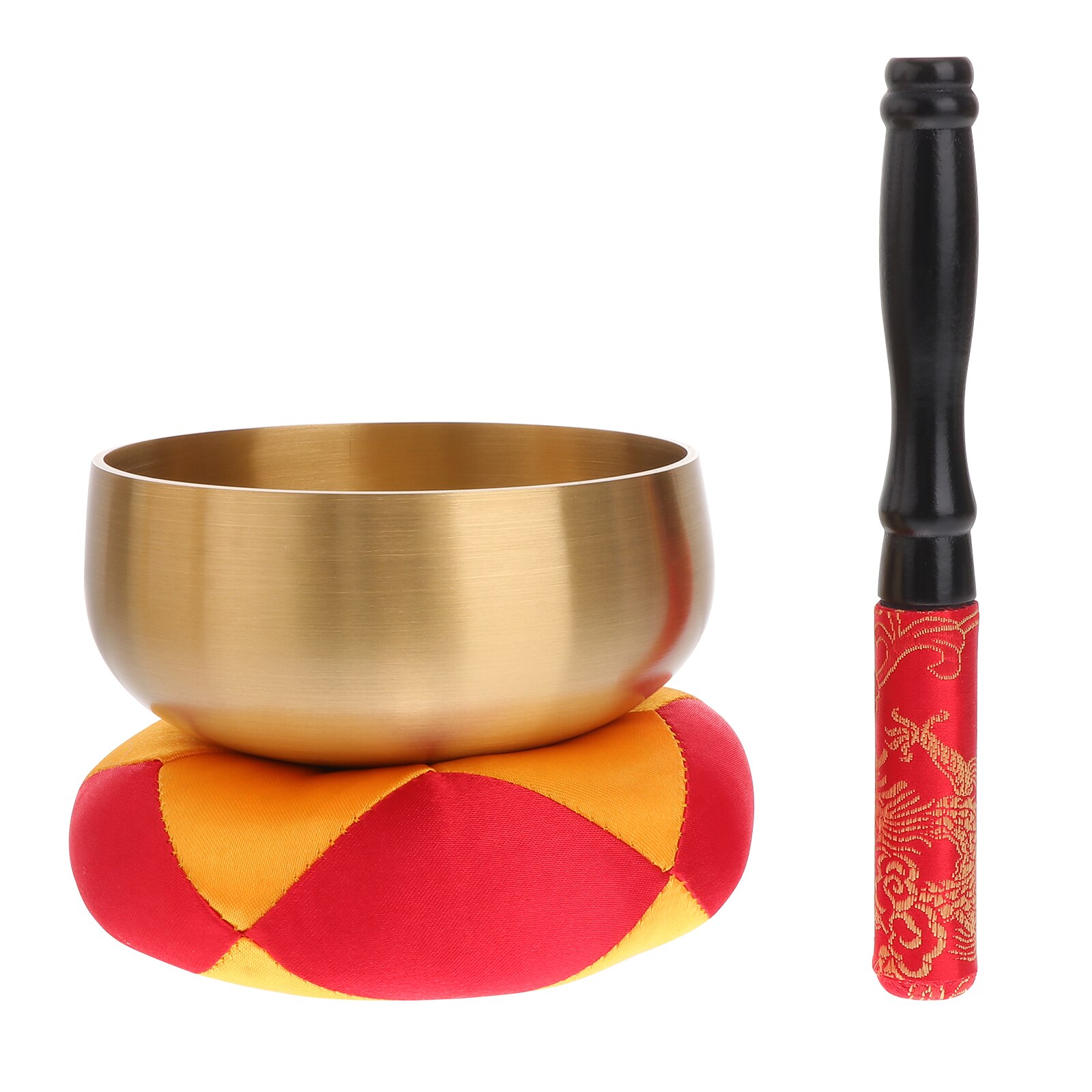 1 Set Sound Bowl Singing Bowl Meditation Spiritual Bowl with Stick