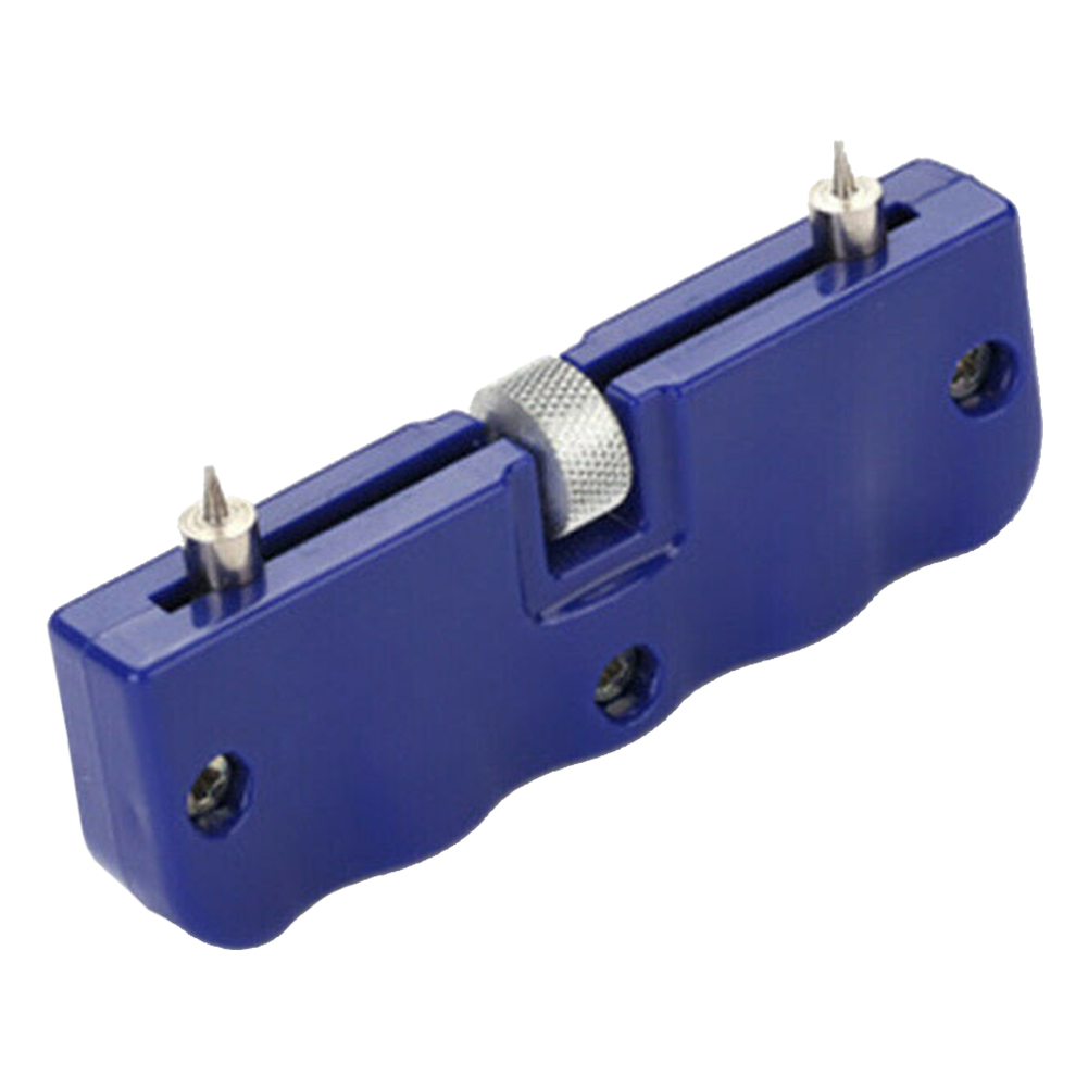 Kellosepän takakotelon ruuvit lisävarusteet kannenpoistaja akunavaaja kannettava puristin helppokäyttöinen säädettävä kellonkorjaustyökalu