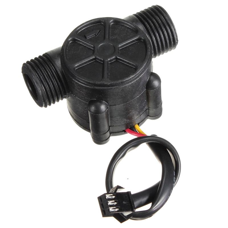Water Flow Sensor Flowmeter Hall Flow Sensor Water Control 1-30L/min 2.0MPa