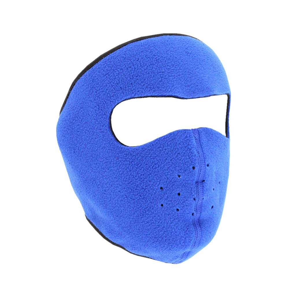 Wiatroszczelna czapka kominiarka zima Snowboard maska narciarska robić jazdy na rowerze motocykl ochrona przed słońcem opaska: niebieski